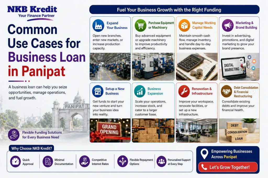 Common Use Cases for Business Loan