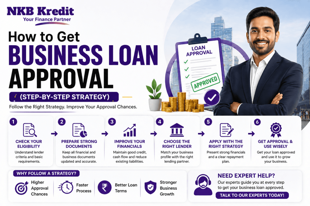 How to Get Business Loan Approval (Step-by-Step Strategy)