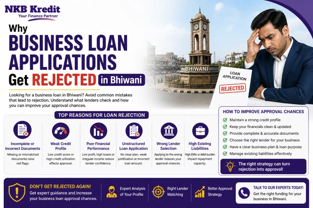 Why Business Loan Applications Get Rejected
